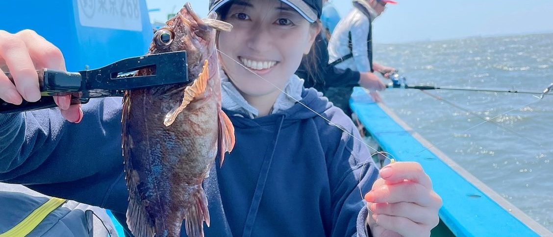 海さんぽ トゲトゲの高級魚カサゴ Yukie Kawaguchi 川口由貴絵